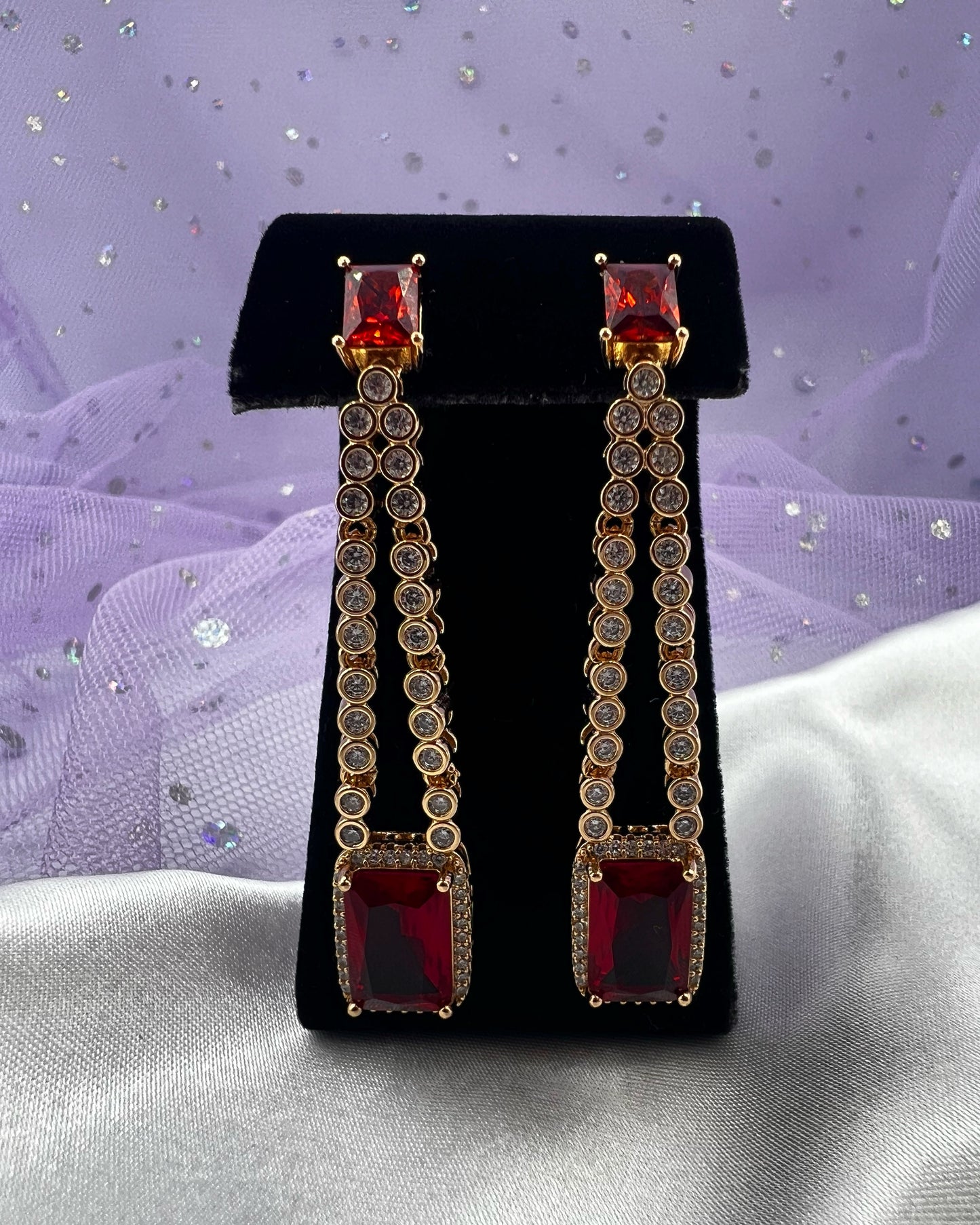 RUBY LUX EARRINGS