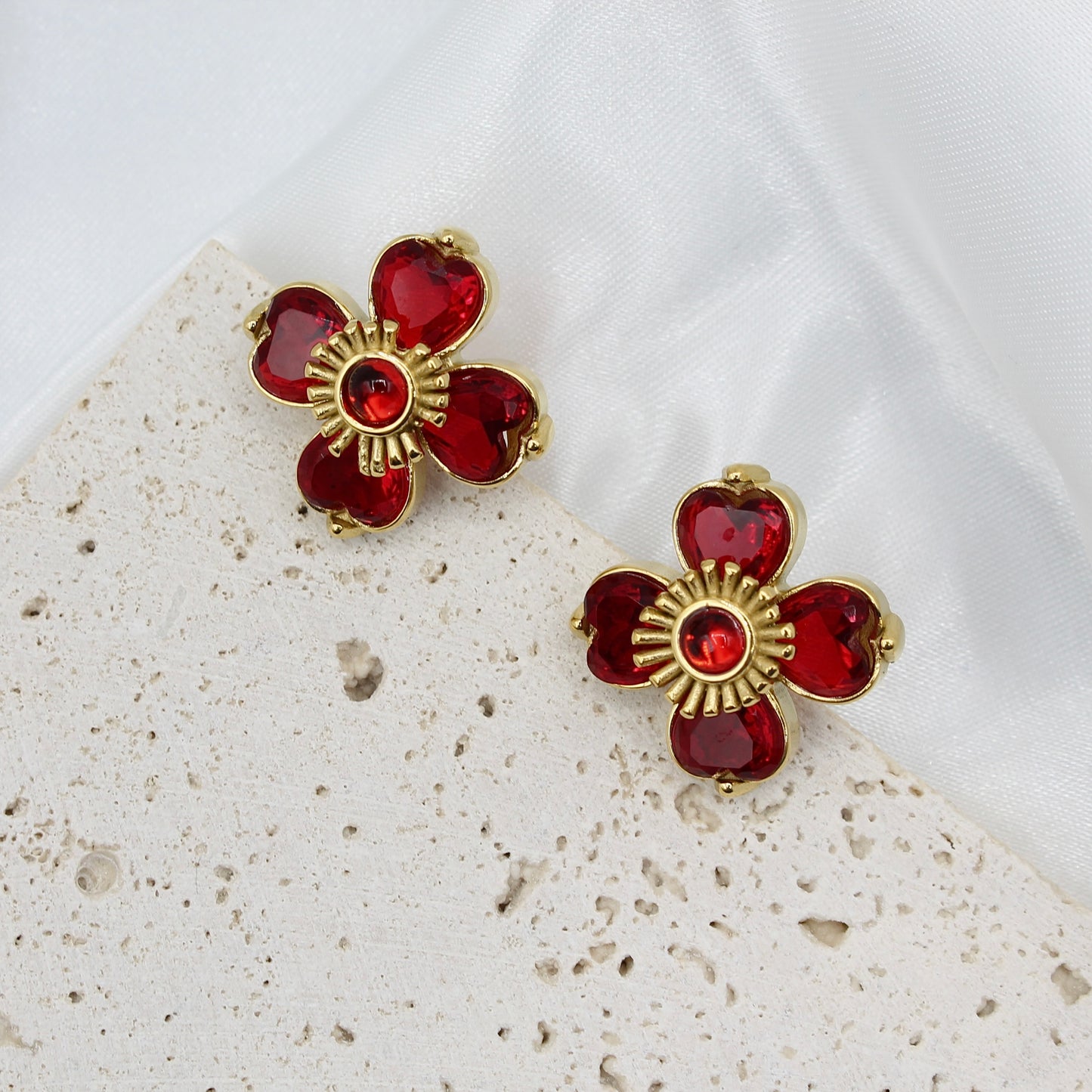 ROSY ELEGANCE EARRINGS