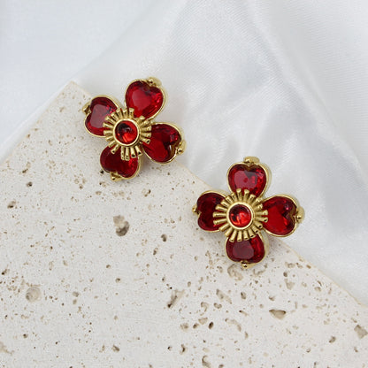 ROSY ELEGANCE EARRINGS