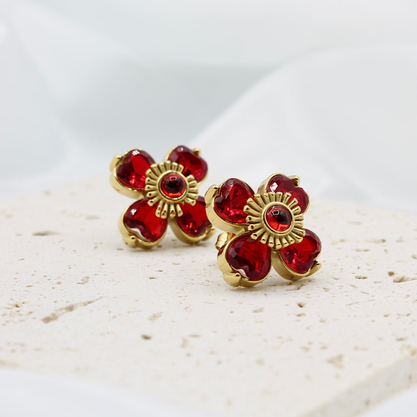 ROSY ELEGANCE EARRINGS