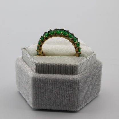 EVELYN GREEN RING