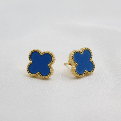 LUCY CLOVER STUD EARRINGS