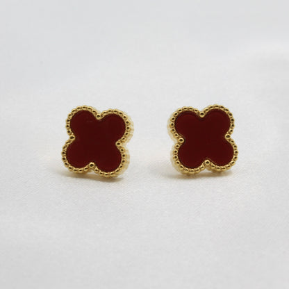 LUCY CLOVER STUD EARRINGS