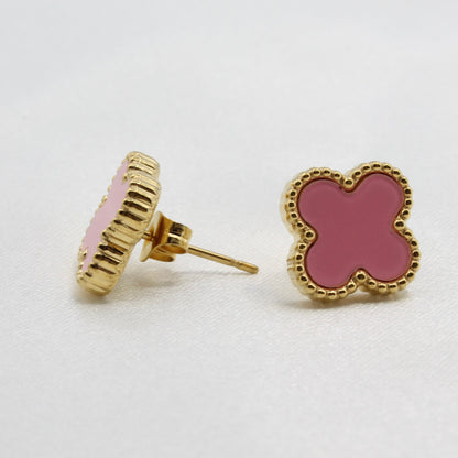 LUCY CLOVER STUD EARRINGS