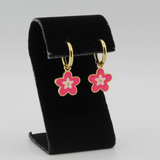 CAMELIA DANGLE EARRINGS