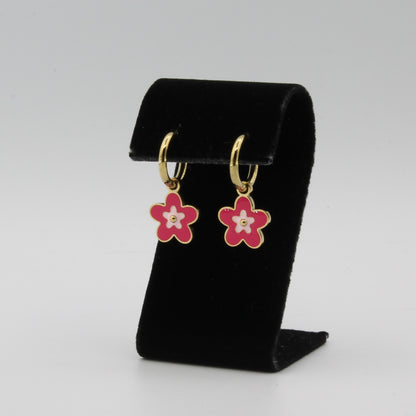 CAMELIA DANGLE EARRINGS