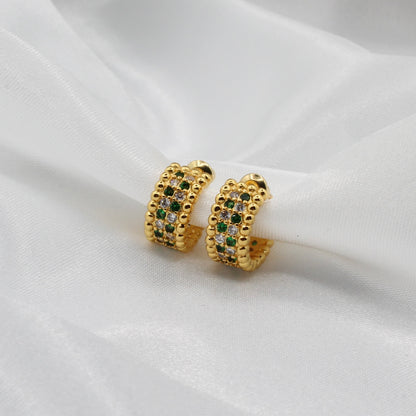 IRIS STUD EARRINGS