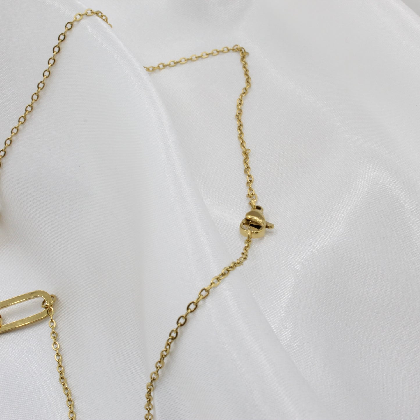 LUCKY GOLD CLOVER SET