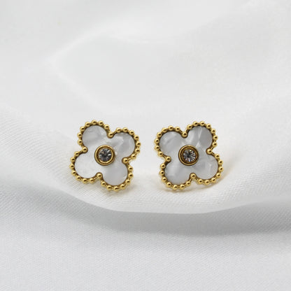 MIA FLOWER STUD EARRINGS