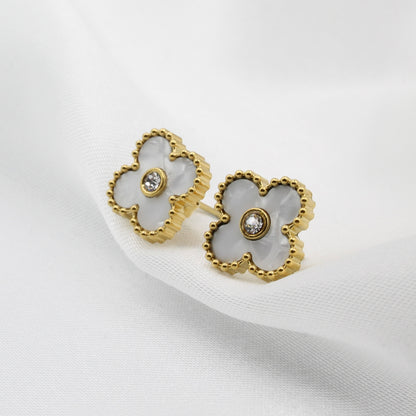 MIA FLOWER STUD EARRINGS